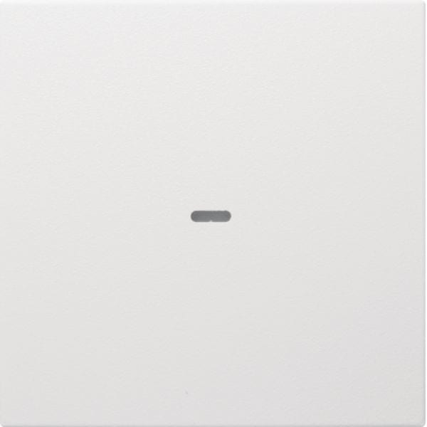 HAGER BOCCHIOTTI - Copertura x modulo sensore a tasti singolo KNX - Serie S.1/B.3/B.7 Bianc pol op