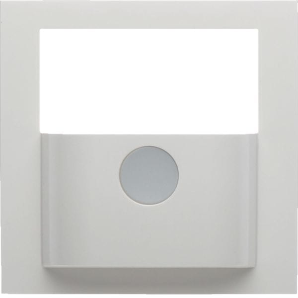 HAGER BOCCHIOTTI - Copertura x modulo rilevat. movim. KNX KNX - Serie S.1/B.3/B.7 bianco pol. luc.