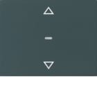 HAGER BOCCHIOTTI - Copertura con simbolo frecce x modulo sensore a tasti singolo, K.x antracite 80961275