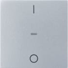 HAGER BOCCHIOTTI - COPRITAST.+''0-1'' X MOD SING.S.X/B.X ALU