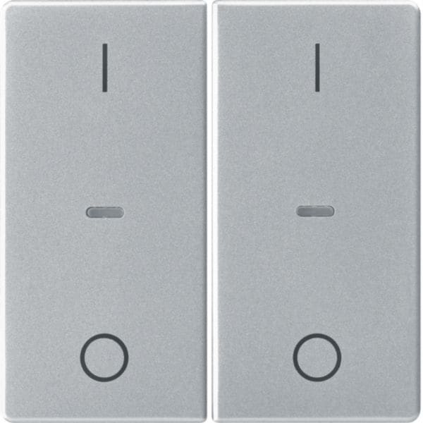 HAGER BOCCHIOTTI - COPRITAST.DOPP+''0-1'' X MOD SING.Q.X ALU 80962321