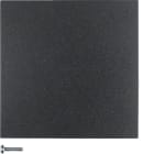 HAGER BOCCHIOTTI - Modulo pulsante singolo Berker S.1/B.3/B.7 antracite opaco, verniciato