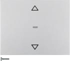 HAGER BOCCHIOTTI - Pulsante radio KNX per veneziane quicklink Berker K.5 alu opaco, verniciato