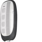 HAGER BOCCHIOTTI - Trasmettitore portatile radio KNX 4 canali bianco polare/grigio, lucido/opaco 85606100