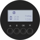 HAGER BOCCHIOTTI - Orologio per comando veneziane Berker R.1/R.3/Serie 1930/R.classic nero lucido 85741131