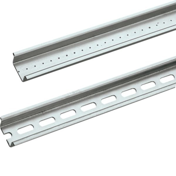 HAGER BOCCHIOTTI - Profilato 2 metri DIN simmetrico forato H15 L25 mm