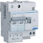 HAGER BOCCHIOTTI - Interruttore magnetotermico differenziale 4500A 2P curva C 10A tipo AC 30mA 4M
