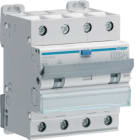 HAGER BOCCHIOTTI - Interruttore magnetotermico differenziale 6000A 4P curva C 10A tipo A-HI 30mA 4M ADH460H