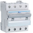 HAGER BOCCHIOTTI - Interruttore magnetotermico differenziale 10000A 4P curva C 16A tipo AC 300mA 4M AFQ466H
