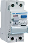 HAGER BOCCHIOTTI - Interruttore differenziale puro 2P 25A tipo AC 500mA 2M CGC225H