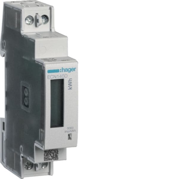 HAGER BOCCHIOTTI - Contatore monofase diretto 40 A 1M ECN140D