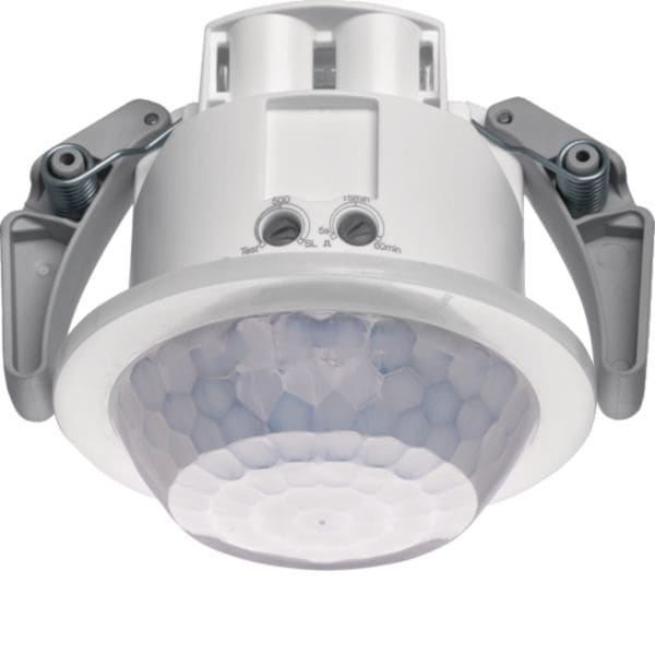 HAGER BOCCHIOTTI - Rilevatore di presenza e movimento 360° 230V AC a incasso rilevazione Ø20m