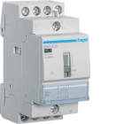 HAGER BOCCHIOTTI - Contattore comando manuale eco 4 NA 230 V AC 16 A 2 moduli DIN