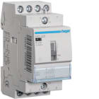HAGER BOCCHIOTTI - Contattore a comando manuale 25 A 24 V AC 4 NA 2 moduli DIN