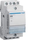 HAGER BOCCHIOTTI - Contattore silenzioso 25 A 24 VAC / VDC 2 NA + 2 NC 2 moduli DIN