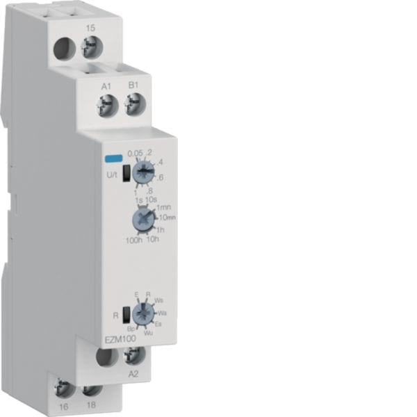 HAGER BOCCHIOTTI - Relè multifunzione 1 contatto in scambio 1 modulo DIN