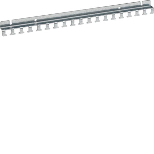 HAGER BOCCHIOTTI - Staffa in metallo per ammaraggio cavi di impianto 24 moduli vegaD