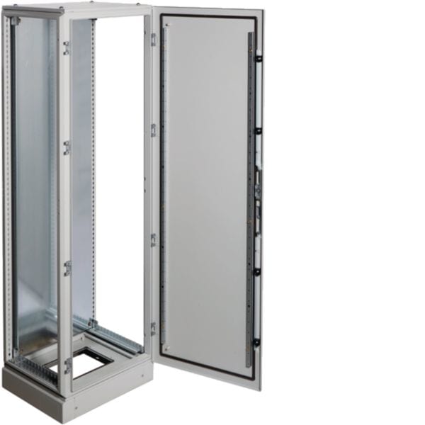 HAGER BOCCHIOTTI - Armadio porta cieca con piastra inserimento frontale H1900 L600 P500 FK