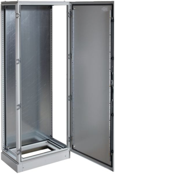 HAGER BOCCHIOTTI - Armadio porta cieca con piastra inserimento frontale H2100 L800 P500 FK