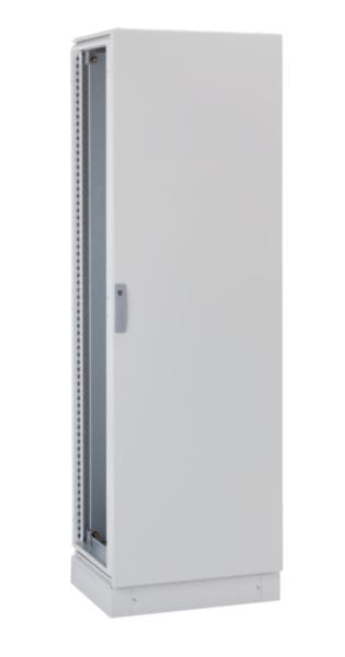 HAGER BOCCHIOTTI - Armadio porta cieca con piastra inserimento frontale H2100 L1000 P400 FK