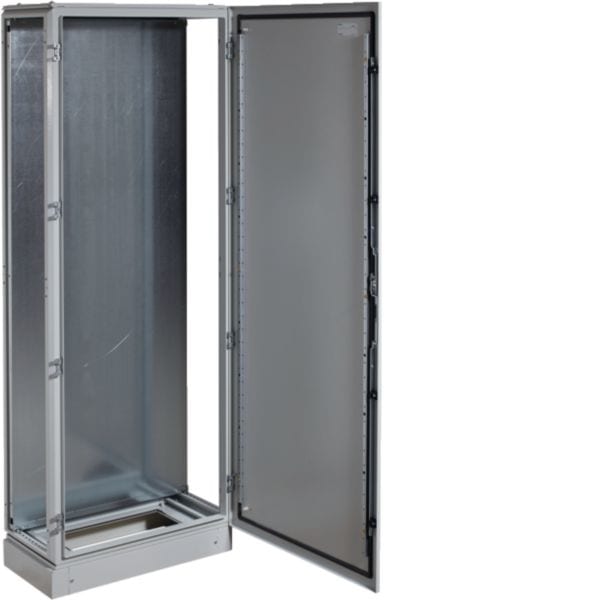 HAGER BOCCHIOTTI - Armadio porta cieca con piastra inserimento laterale H2100 L800 P400 FK