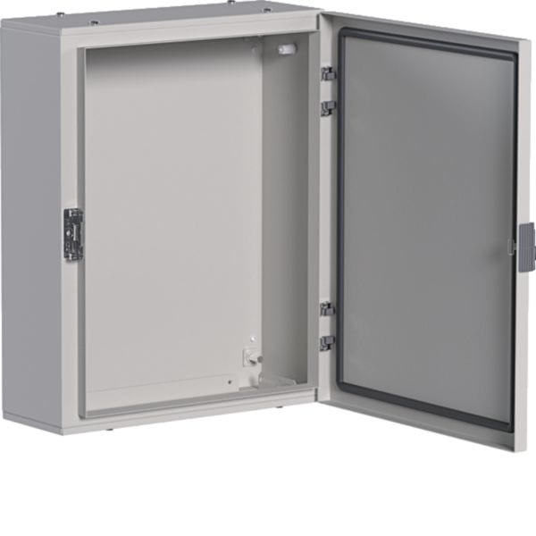 HAGER BOCCHIOTTI - Quadro in lamiera a parete con porta cieca H500 L400 P160 orion plus