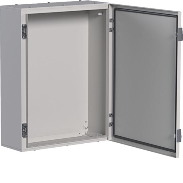 HAGER BOCCHIOTTI - Quadro in lamiera a parete con porta cieca H650 L500 P200 orion plus