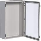 HAGER BOCCHIOTTI - Quadro in lamiera a parete con porta trasparente H950 L600 P250 orion plus