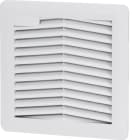 HAGER BOCCHIOTTI - Griglia di ventilazione con filtro H150 L150 P28 FL220Z