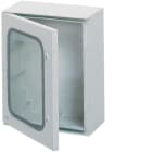 HAGER BOCCHIOTTI - Quadro in poliestere a parete con porta trasparente H650 L500 P200 orion plus