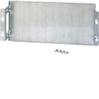 HAGER BOCCHIOTTI - Piastra di fondo regolabile in lamiera H150 L400 orion plus lamiera e poliestere FL314A