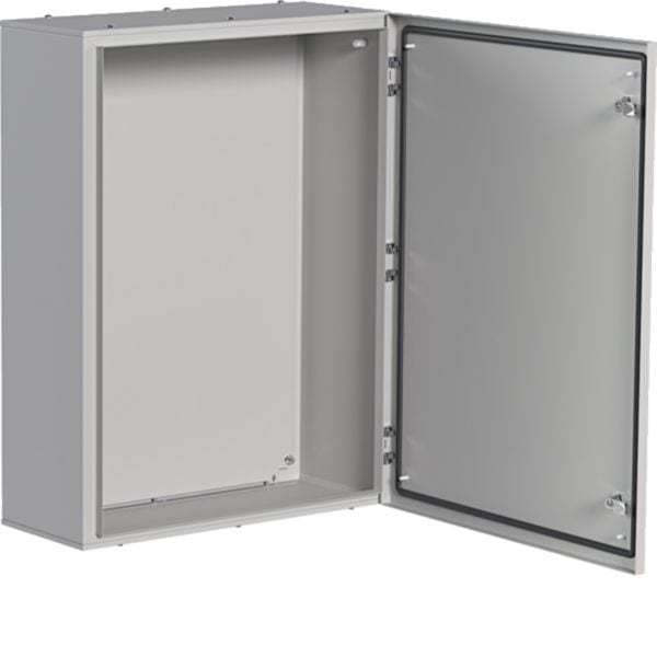 HAGER BOCCHIOTTI - Quadro in lamiera con porta cieca H800 L600 P250 orion.tech FL723L