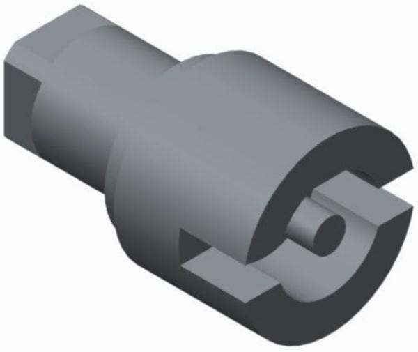 HAGER BOCCHIOTTI - Kit inserto di chiusura doppia aletta 3mm orion plus