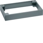 HAGER BOCCHIOTTI - Zoccolo base completo H100 L450 P800 RAL7042 quadro evo