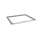 HAGER BOCCHIOTTI - Piastra passacavi inferiore aperta L450 P600 quadro evo