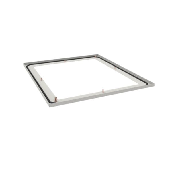 HAGER BOCCHIOTTI - Piastra passacavi inferiore aperta L450 P800 quadro evo