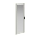 HAGER BOCCHIOTTI - Porta in vetro H1900 L700 RAL9010 quadro evo