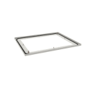 HAGER BOCCHIOTTI - Piastra passacavi inferiore aperta L700 P600 quadro evo