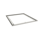 HAGER BOCCHIOTTI - Piastra passacavi inferiore aperta L700 P800 quadro evo