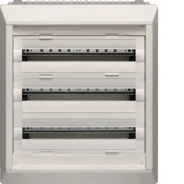 HAGER BOCCHIOTTI - Quadro da incasso equipaggiato IP41 H687 72 moduli vegaD FU32LN