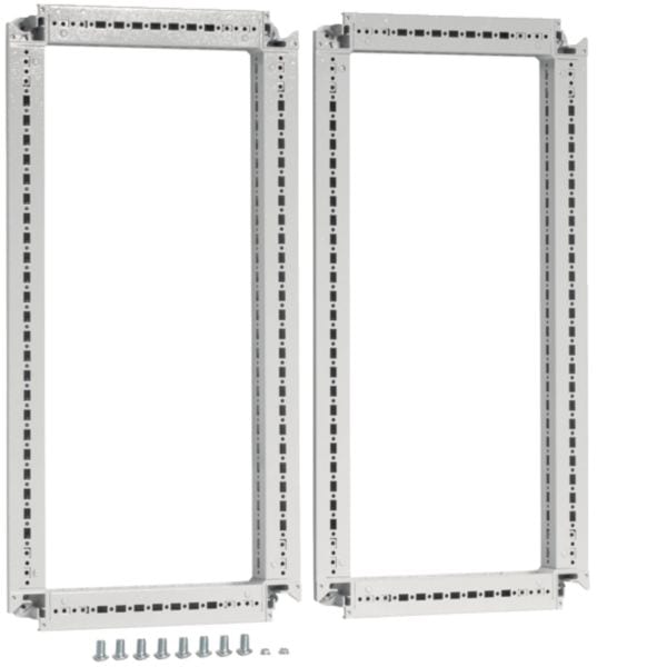 HAGER BOCCHIOTTI - Kit base / testata L400 P800 RAL7035 venezia