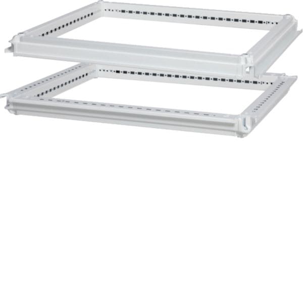 HAGER BOCCHIOTTI - Kit base / testata L1000 P800 RAL7035 venezia