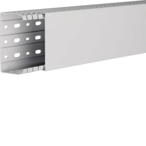HAGER BOCCHIOTTI - Canaletta per cablaggio Halogen Free 100x60 linea HA7 grigio chiaro