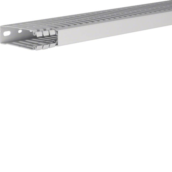 HAGER BOCCHIOTTI - Canaletta per cablaggio Halogen Free 25x80 linea HA7 grigio chiaro HA780025