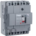 HAGER BOCCHIOTTI - Interruttore automatico scatolato h3 x160 TM 4P 18kA 40A