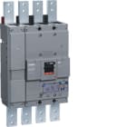 HAGER BOCCHIOTTI - Interruttore automatico scatolato h3 h1600 LSI 4P 70kA 1250A HEF981H