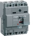 HAGER BOCCHIOTTI - Interruttore automatico scatolato h3 x160 TM 4P 25kA 80A
