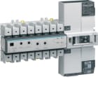 HAGER BOCCHIOTTI - Commutatore manovra motorizzato, modulo trasferimento automatico 4P 160A 18.5M HIC416A