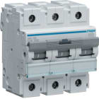 HAGER BOCCHIOTTI - Interruttore automatico magnetotermico 15000A 15kA 3P curva C 100A 4.5M HMC390