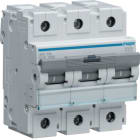 HAGER BOCCHIOTTI - Interruttore automatico magnetotermico 15000A 15kA 3P curva C 125A 4.5M HMC399